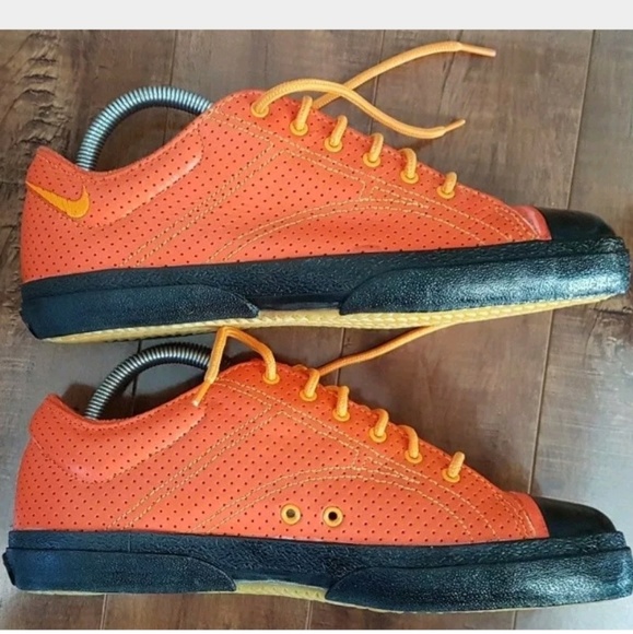 NIKE Ox [Low Top] Perforated Leather Sneakers - Picture 4 of 8